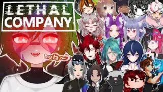 We put 20 VTubers in Lethal Company 😰【10+ Player Collab】