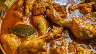 Chicken ka Salan javari ke roti