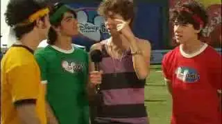 Jonas Brothers Michael Seater Family Channel DC Games Promo