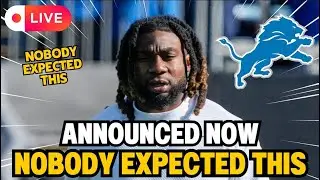 FANS ARE SHOCKED! JAMES HOUTON CONFIRMS THIS INFORMATION! DETROIT LIONS NEWS TODAY