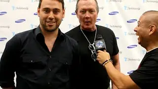 Techmanity Exclusive! Hilarious! Scooter Braun & Robert Patrick Interview!