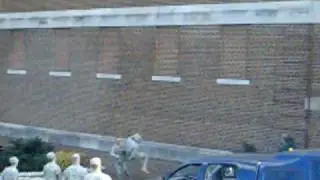 EMU ROTC Rappelling Demo 09