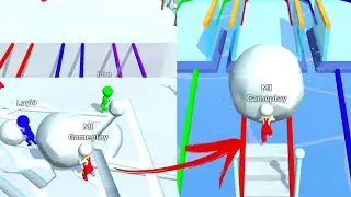 Snow Race!! Level 18 | All Levels Gameplay | MI Gameplay