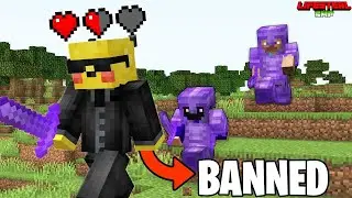 How I Almost Got Banned on this Minecraft SMP