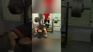 Tank Abbott Benches 600-lbs