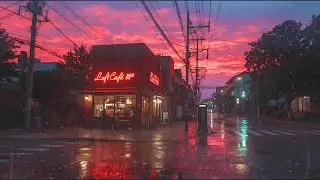Cozy Midnight Rain 🌧️ — 90s Lofi Beats with Rain Ambience for Deep Restful Sleep