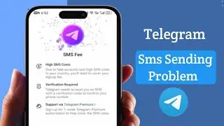 How To Fix Telegram Sms Fee Issue | Telegram Sms Not Sending Problem 2025