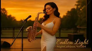 Endless Light 🌅✨ | NightCafeJazz Vol.204 | Relaxing Smooth Jazz for Sunset Evenings