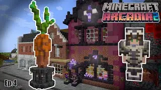 Getting STACKED and EVERY ARMOR TRIM in ARCADIA MINECRAFT (#4)