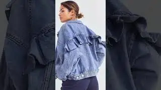 Cool jean jackets. Крутые джинсовки🔥 #shorts #jeans