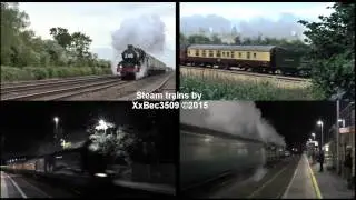 XxBec3509 filming steam trains in England