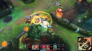 Fnatic Huni  shows us the power of top lane Hecarim