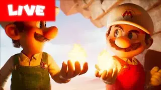 LIVE🔴 REAGIAMO AL SECONDO DIRECT DEL FILM DI SUPER MARIO GALAXY!!