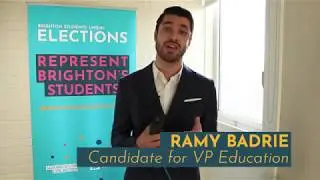 Brighton SU Elections 2019: VP Education Candidate Ramy Badrie