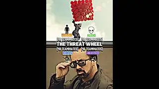 THE THREAT WHEEL ROUND 3 #shorts #edit #vs