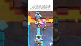 New Hero Wizard & Ice Golem TRICK!