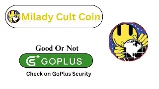 Is Milady Cult Coin ($CULT) Token Good Or Not ??