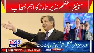Senator Azam Nazeer Tarar Addresses Overseas International Convention | Barcelona | B42 News