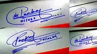 Sign your name - Pankaj | Pankaj name signature styles | Requested signature | #sign #signature