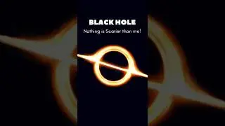 Black Hole vs Sun vs Scariest Objects 💀🗿 #shorts #space