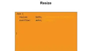 Resizable Borders