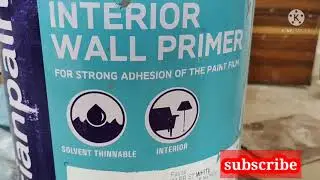 how to use Asian Paint interior wall primer enamel 20 letters