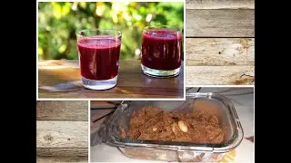 ABC(Apple, Beetroot, Carrot) Juice & Halwa