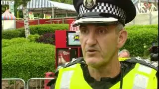 M&D's 'Tsunami' rollercoaster crash, in Scotland