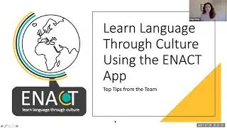 ENACT how to learn language through culture