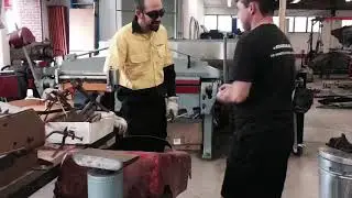 MotoRRetro workshop restoration projects on the go