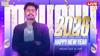 FIRST LIVE IN 2026 💀BGMI LIVE MOLECULE GAMING ‬ BGMI LIVE #BGMI #BGMILIVE