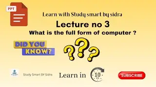 Computer Basics for Absolute Beginners | Desktop Tricks, Shortcuts & Customization || 3rd Class ||