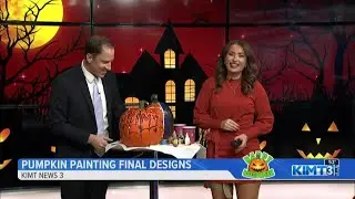 Live pumpkin painting results revealed on KIMT News 3 First at 4!