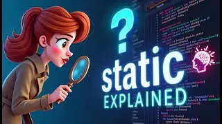41. The Mystery of public static void main: Why Java Needs Static to Start