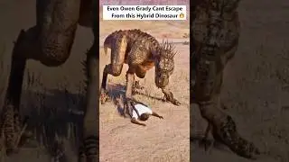 Hybrid Dinosaur Escapes and Hunts Park Ranger #dinosaurs #e750 #scorpiosrex #cretaceous #hunting