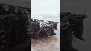 Одна из лодок, уничтоженных недавно в результате авиаудара США недалеко от Венесуэлы.