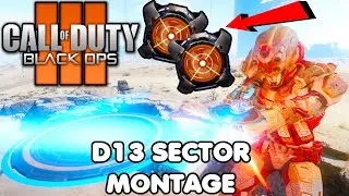 COD BLACK OPS 3 D13 SECTOR ( DISC GUN ) CROSSMAP / LONG SHOT MONTAGE