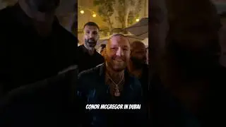 Conor McGregor Dubai&rsquo;de #mma #dubai #legend #fight #uae