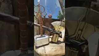 Bronze Stormbreaker and Mjolnir