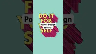 Poster Design Tutorial #typography #posterdesigntutorial #graphicdesign