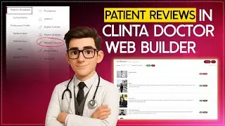 Patient Reviews in Clinta Doctor Web Builder