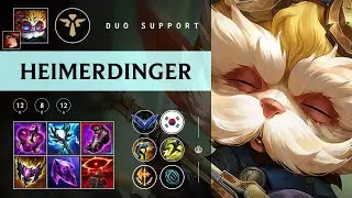 Heimerdinger Support vs Brand - KR Diamond Patch 25.24