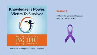 3. Domestic Violence Discussion with Jaya Badiga, Part 2