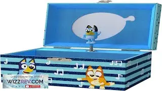 Bluey Jewelry Box for Girls Musical Jewelry Box with Spinning Figurine