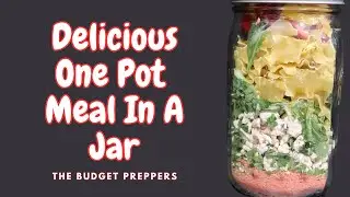 Shelf Stable Lasagna Skillet Meal In A Jar #prepping #freezedried