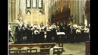 Chicago Temple Choir UK Tour 1987
