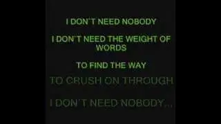 collective soul needs with lyrics
