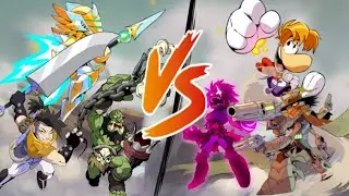 PURE ROG VS PURE RAGE IN BRAWLHALLA!