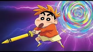 Drawing ''Shinchan'' using Camel 50 shades oil pastels And Artline Pencils Set Of 20 | 2 Shades 🥰