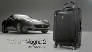 Travelpro Platinum&nbsp;Magna&nbsp;2 Expandable Spinner Suiter Suitcase, 29-in., Black